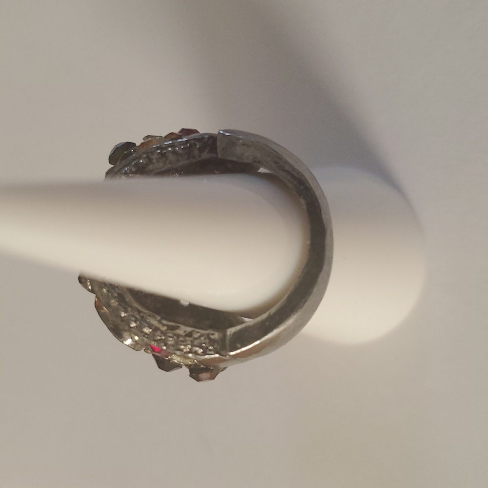 Pretty Multi Colored Rhinestone Ring! - Picture 2 of 5